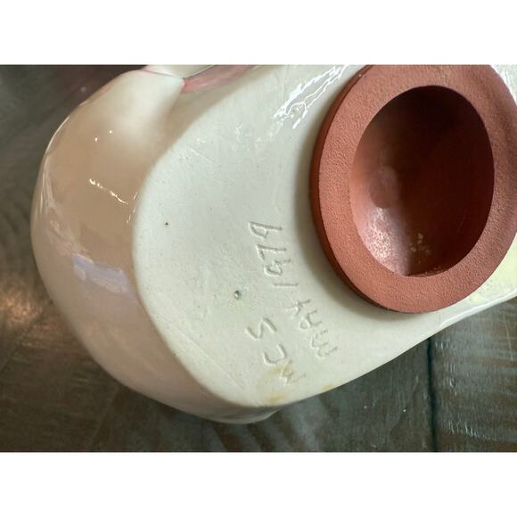 Vtg 1979 Polar Bear Ceramic Refrigerator Deodorizer Baking Soda Holder 5.5" - Picture 5 of 6